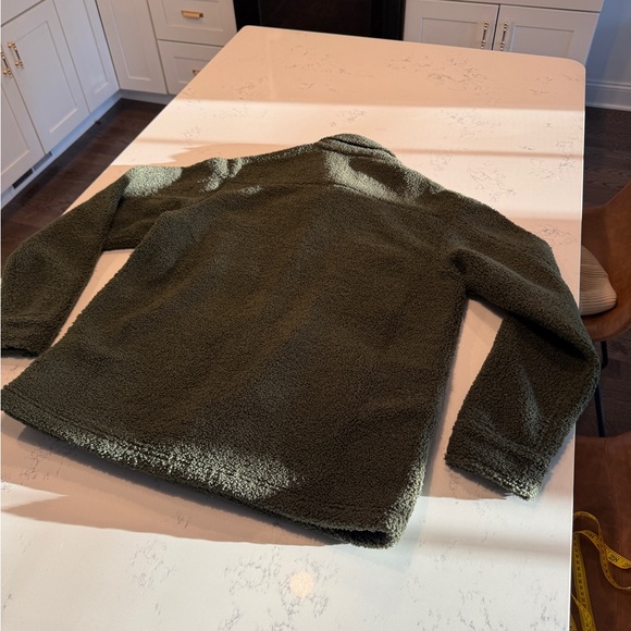 Olive Green Sherpa Jacket NWT - Picture 5 of 9